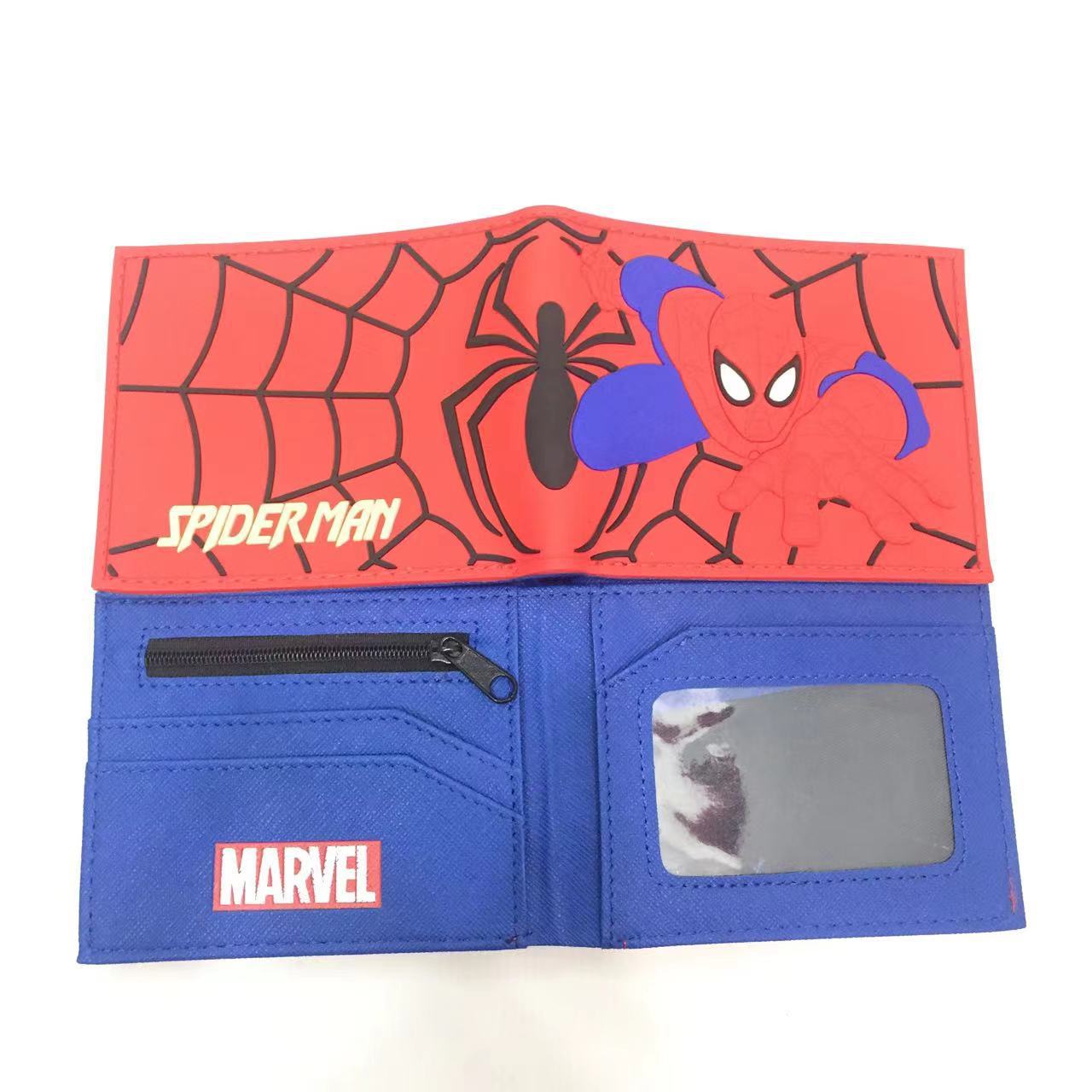 Men's Heros Short Black Spider Green Less Ladies Wallets