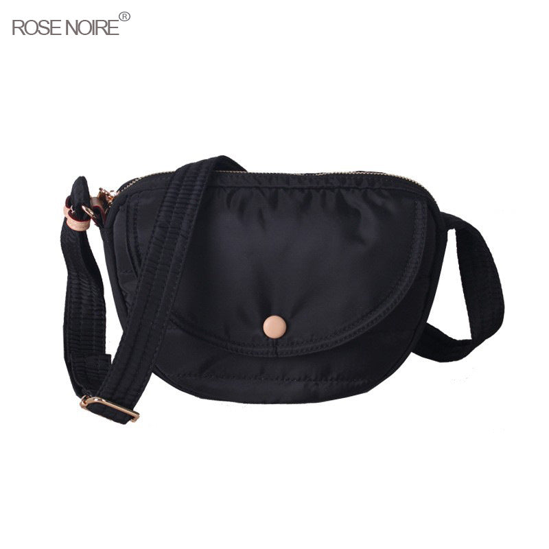 Comfortable Women's Unique Nylon Round Fashion Shoulder Bags