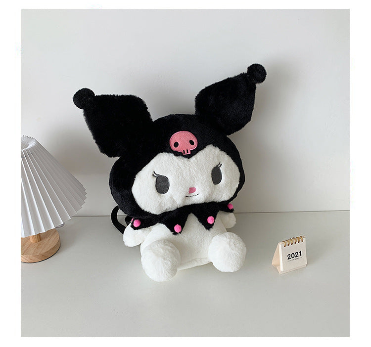 Popular Plush Cartoon Cute Clow Gift Backpacks