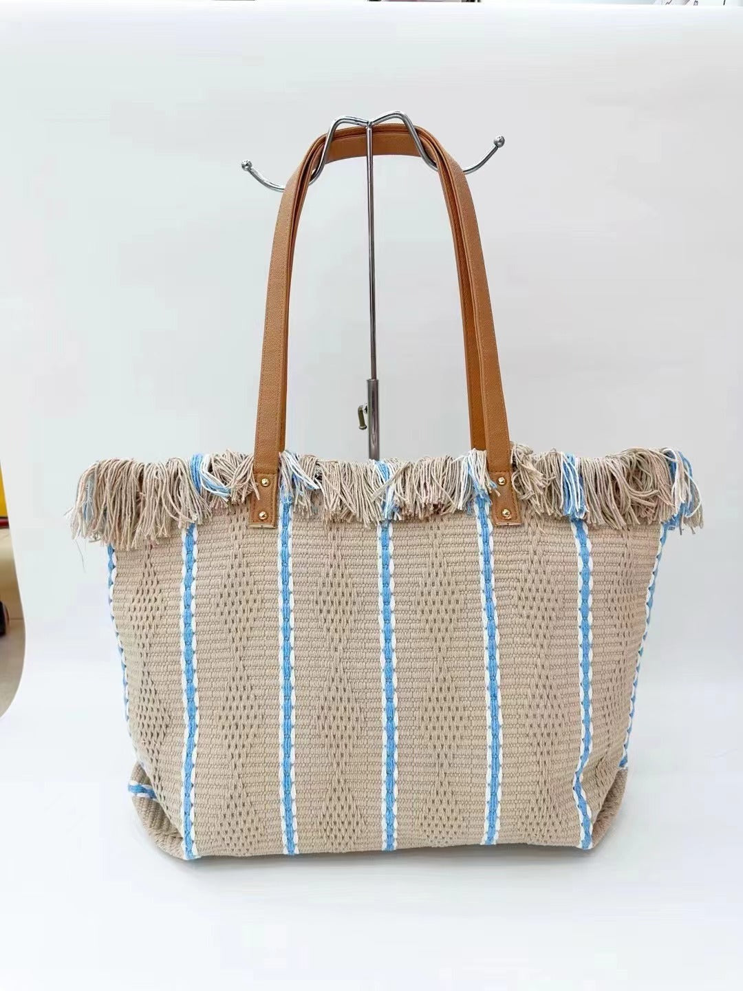 Women's Beach Big Fashion Simple Tassel Mummy Shoulder Bags