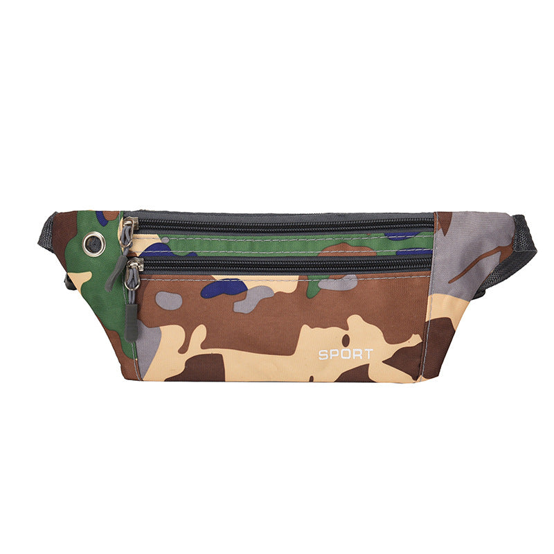 Women's & Men's & Canvas Running Cell Riding Invisible Bags
