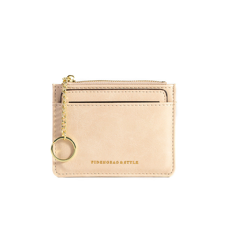Elegant Slouchy Innovative Pretty Detachable Zipper Card Holder
