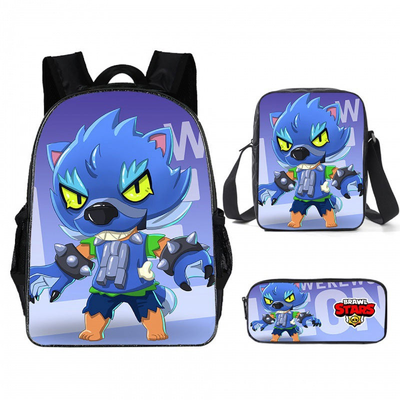Classic Anime Cartoon Fashion Pencil Buggy Backpacks