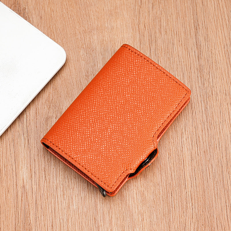 Automatic Pop-up Metal Credit Box Foldable Card Holder