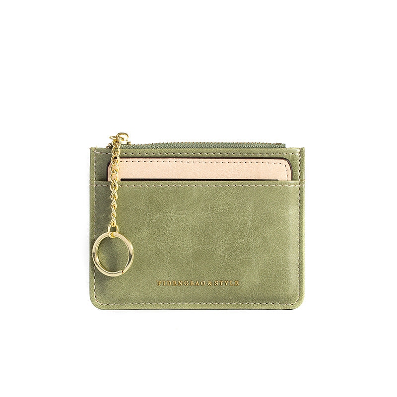 Elegant Slouchy Innovative Pretty Detachable Zipper Card Holder