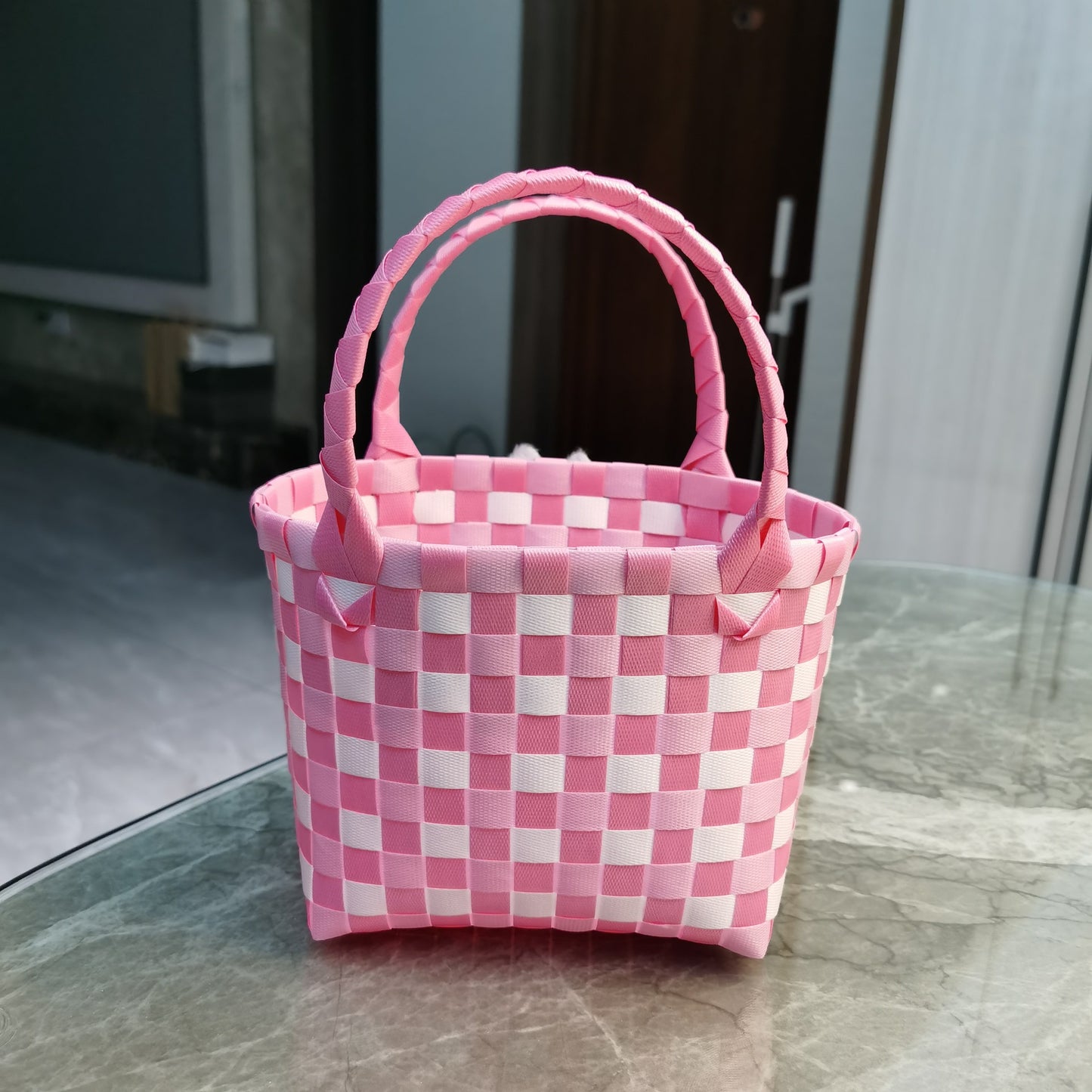 Women's & Children's & Plastic Woven Gift Basket Handbags