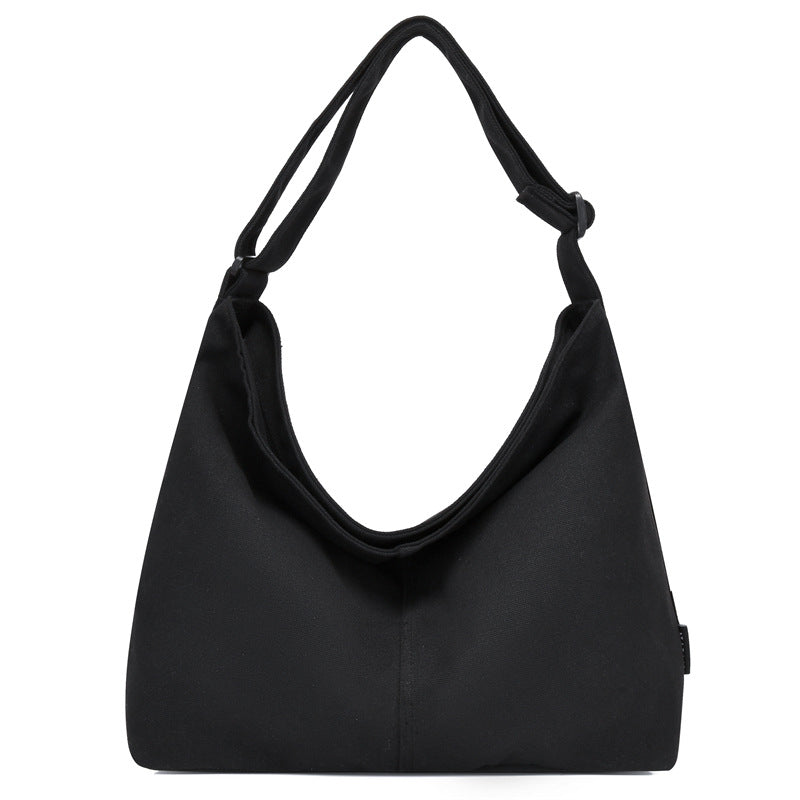 Women's Canvas White Cotton Cloth Fashionable Large Crossbody Bags
