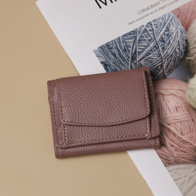 Unique Women's Innovative Creative Lychee Pattern Ladies Wallets
