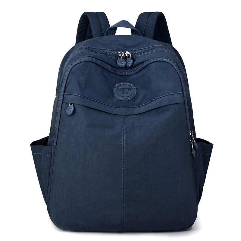 Women's Large Capacity Korean Waterproof Tide Computer Backpacks