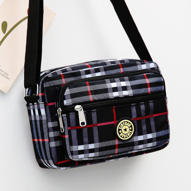 Women's Stall Flower Cloth Oxford Practical Canvas Crossbody Bags