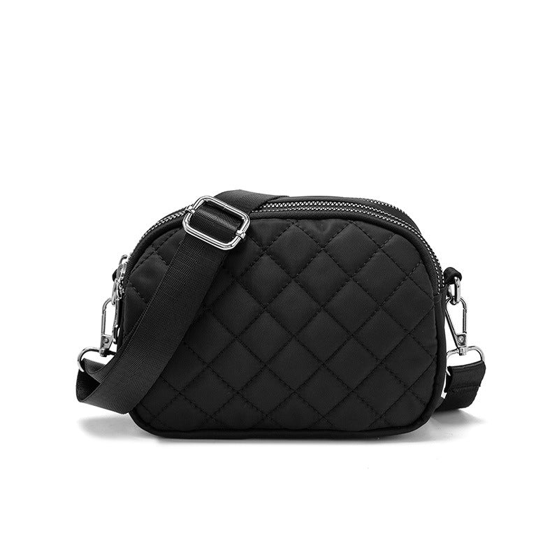 Women's For Rhombus Trendy Fashion Waterproof Nylon Bags