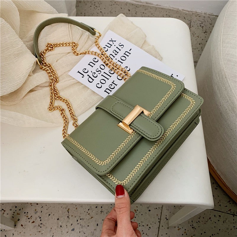 Women's French Niche Stylish Good Texture Western Shoulder Bags