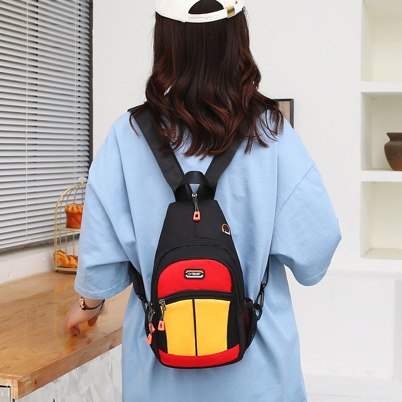 Trendy Large Capacity Shoulders Oxford Cloth Bags