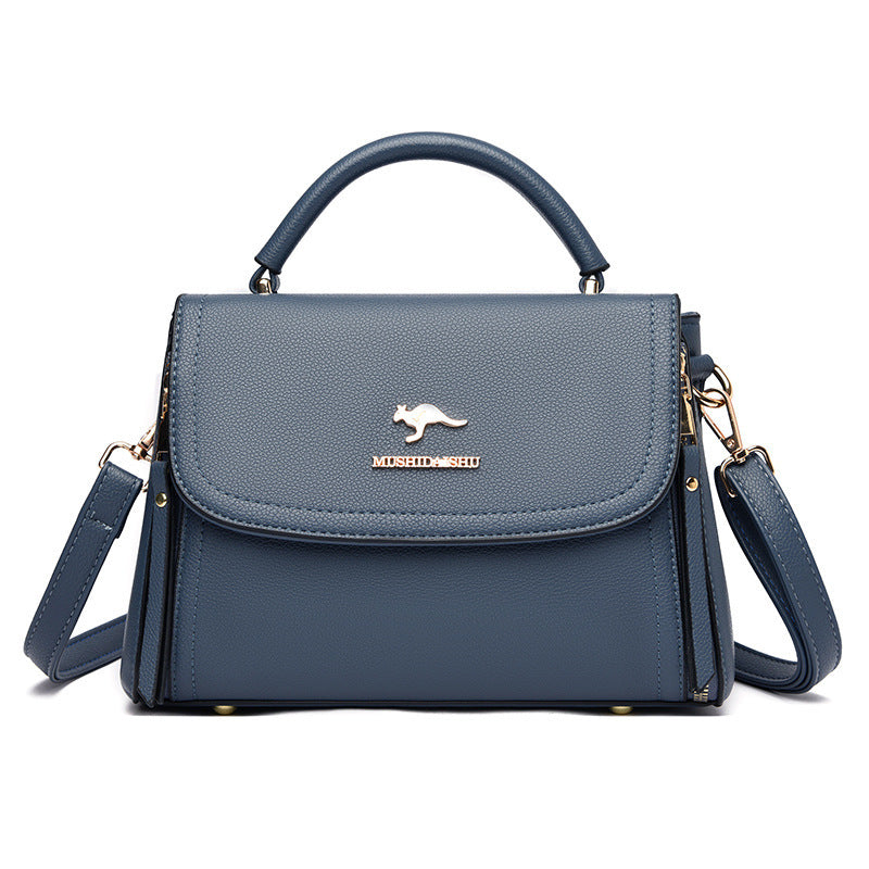 Women's Soft Leather Simple Mini Fashion Handbags