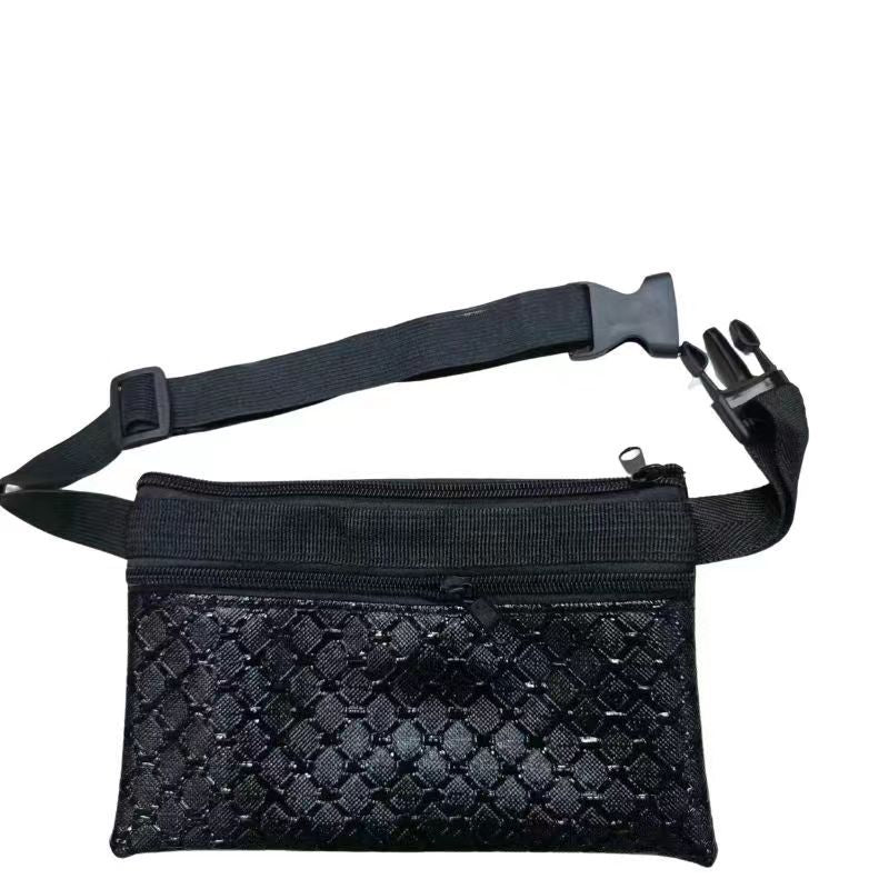 Popular Women's Beautiful Mobile Double Zipper Crossbody Bags