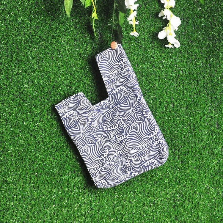 Classy Wrist Cotton Linen Fabric Fresh Handbags