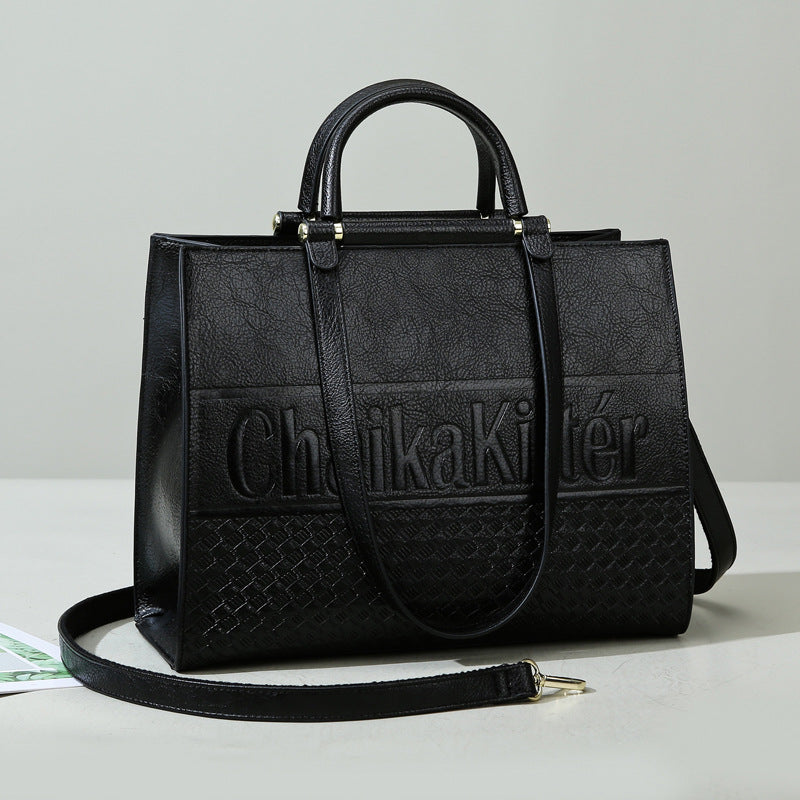 Women's Fashionable Large Capacity Commuter Retro Matte Bags