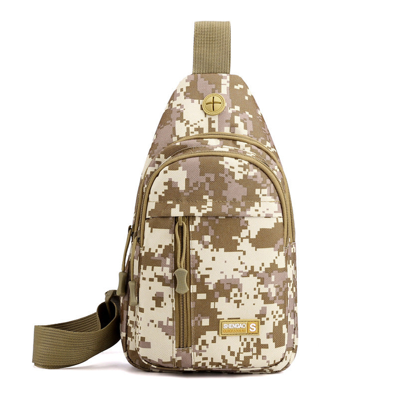 Women's & Men's & Camouflage Multifunctional Versatile Combat Men's Chest Bags