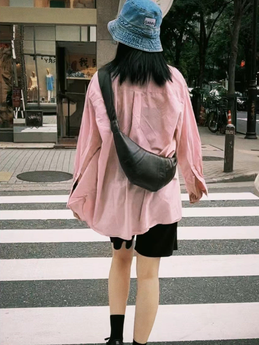 Home Correct Version Of Flat Leather Crossbody Bags