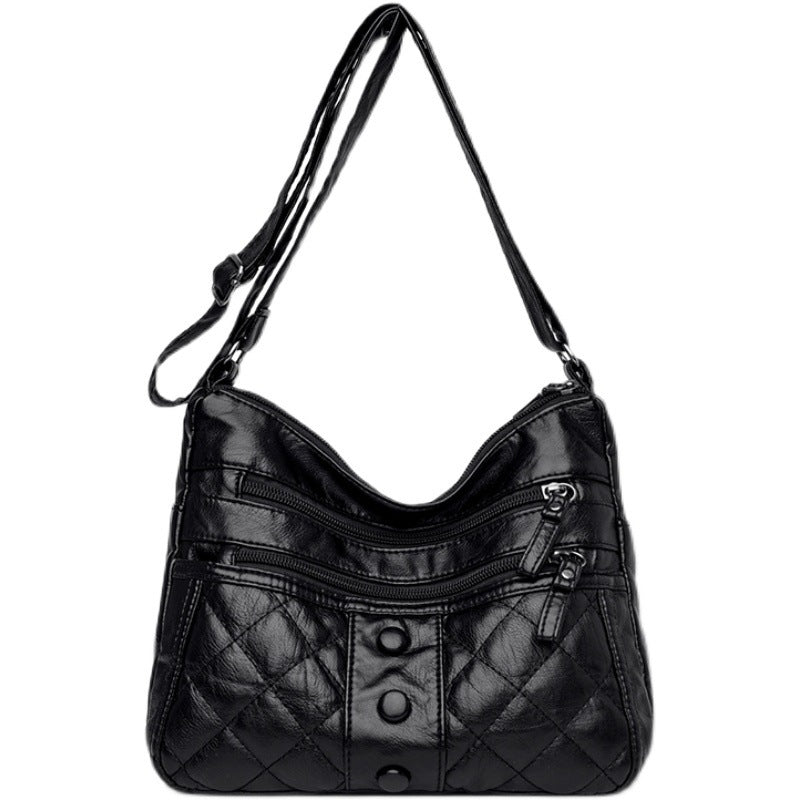 Women's Graceful Soft Surface Fashion Mom Crossbody Bags