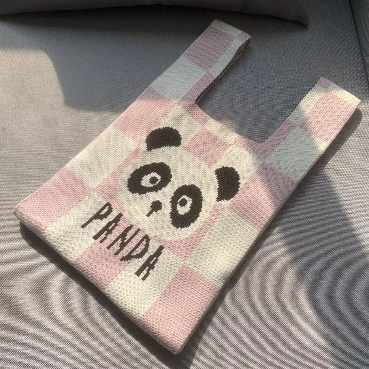 Women's Knitted Wool Vest Hand Carrying Box Handbags
