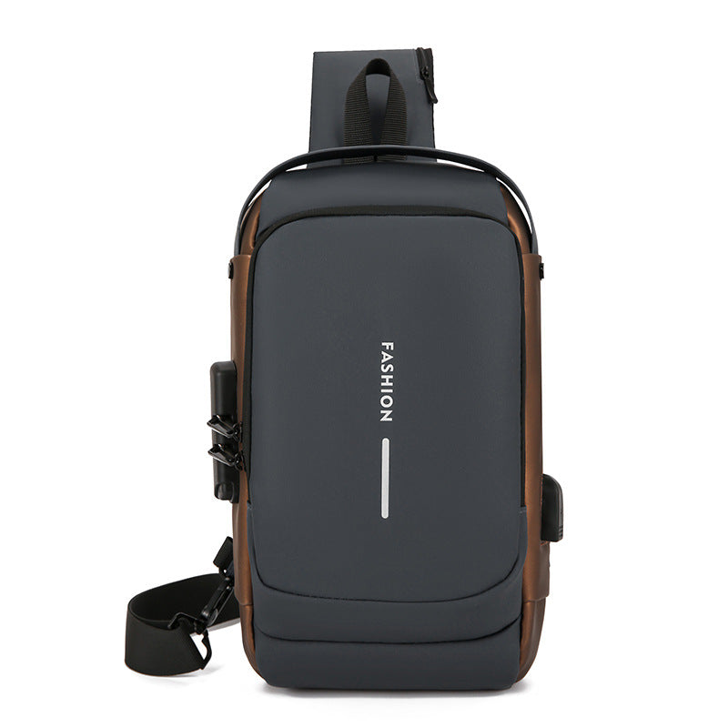 Men's Classic Durable Good Quality Business Men's Chest Bags