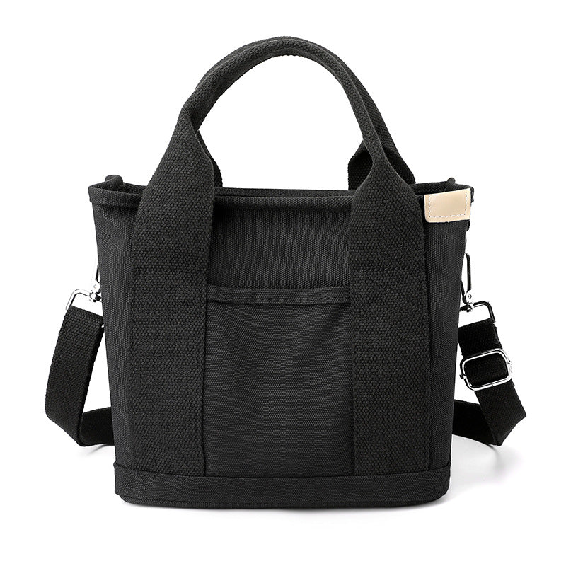 Women's Canvas Portable Lunch Large Capacity Fashion Crossbody Bags