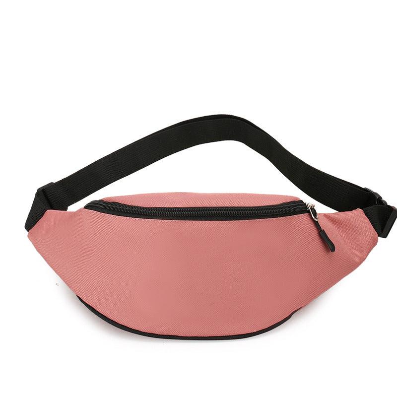 Women's & Men's & Simple Version Trendy Solid Color Men's Chest Bags