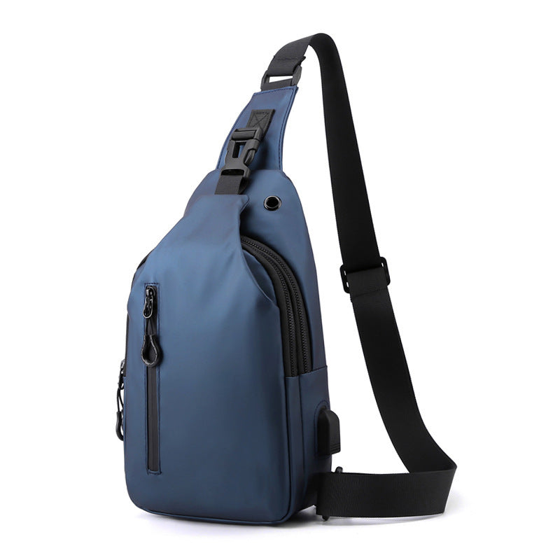 Men's Cool Derm Motorcycle Style Trendy Bags