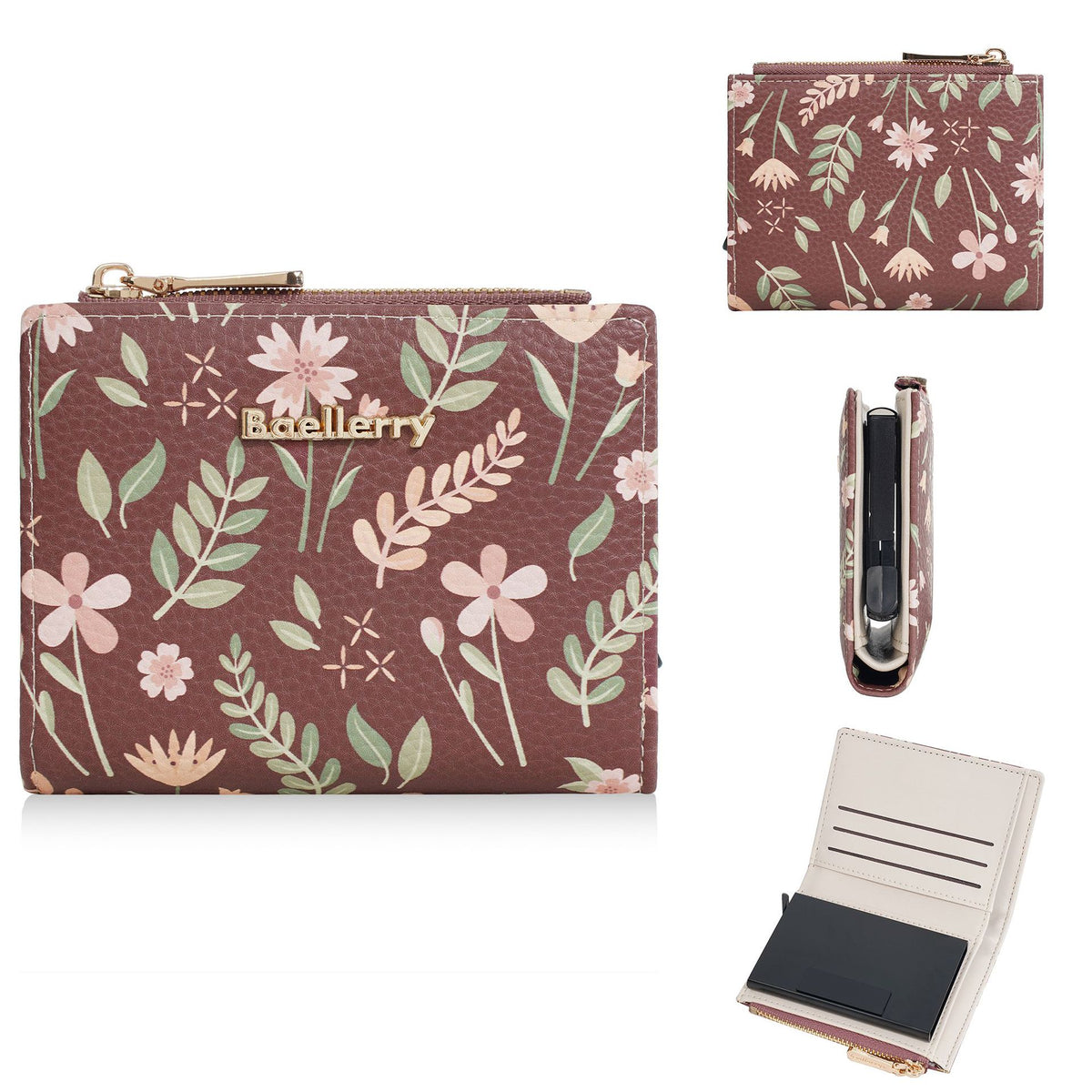 Women's Short Style High-grade One Korean Printed Ladies Wallet