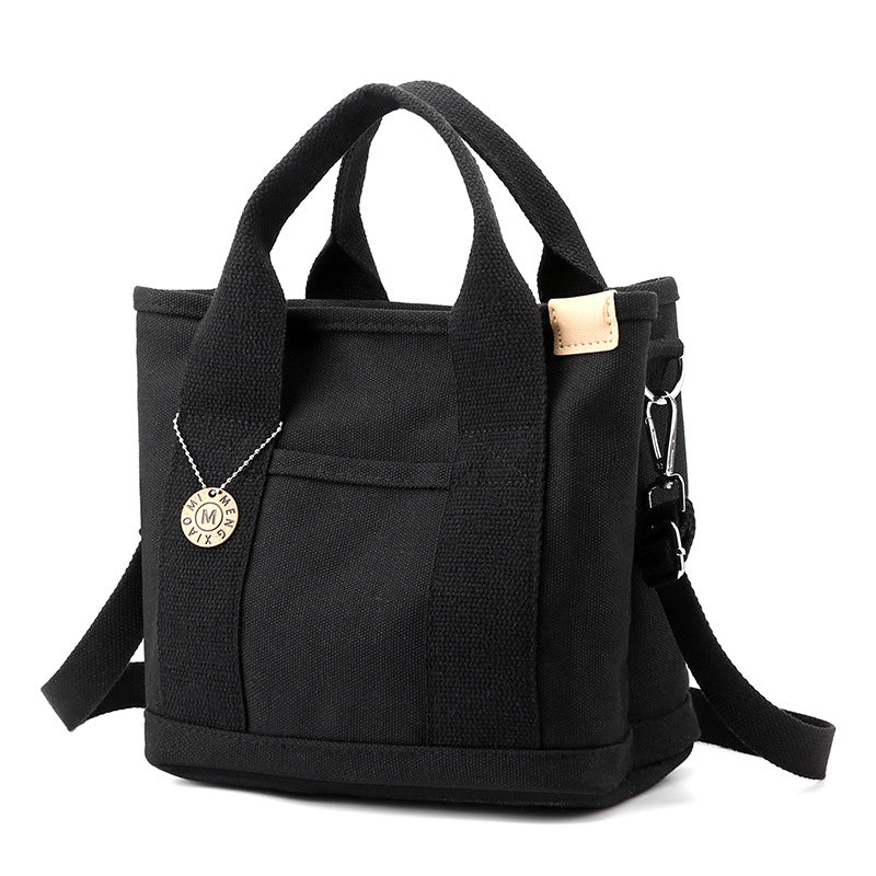 Women's Canvas Reticule Out Clutch Large Handbags