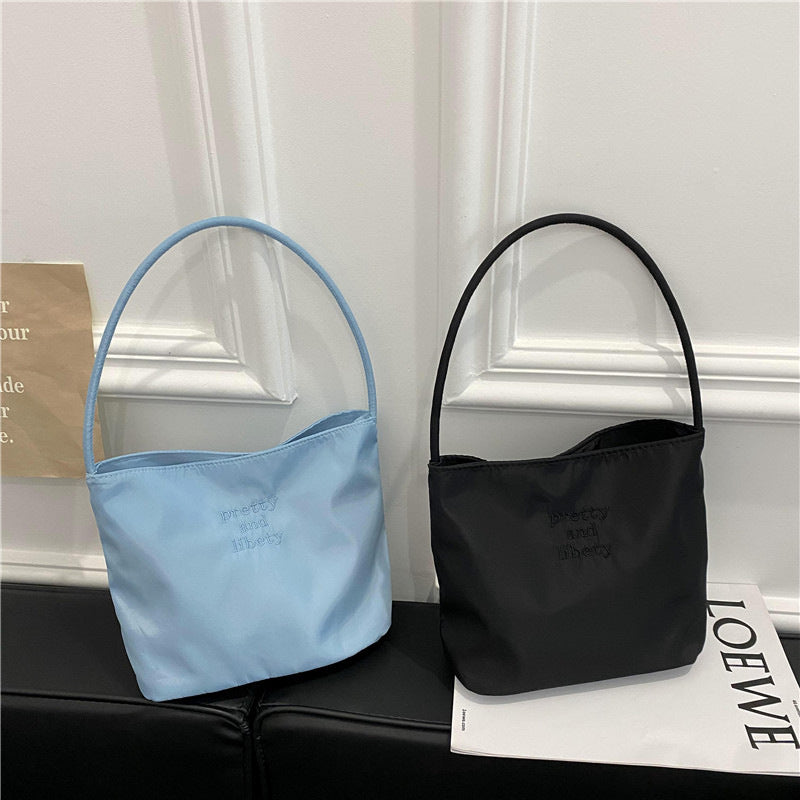 Beautiful Charming Women's Attractive Simple Nylon Armpit Bags