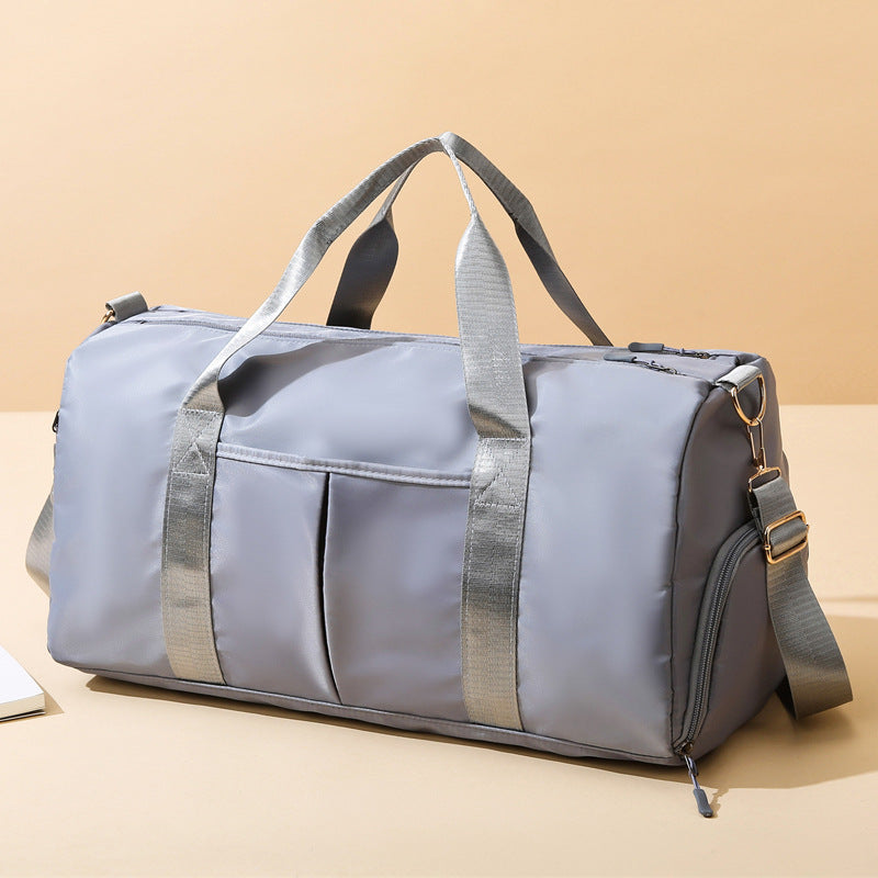 Women's Wet Separation Large Capacity Yoga Lightweight Travel Bags