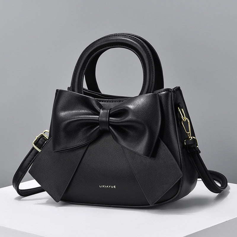 Bowknot Portable Design Fresh Sweet Girlish Shoulder Bags