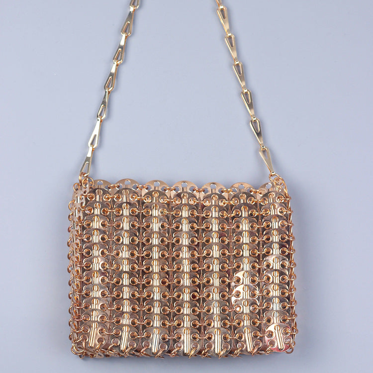 Women's Sequins Large Capacity Chain Handmade Fashion Bags