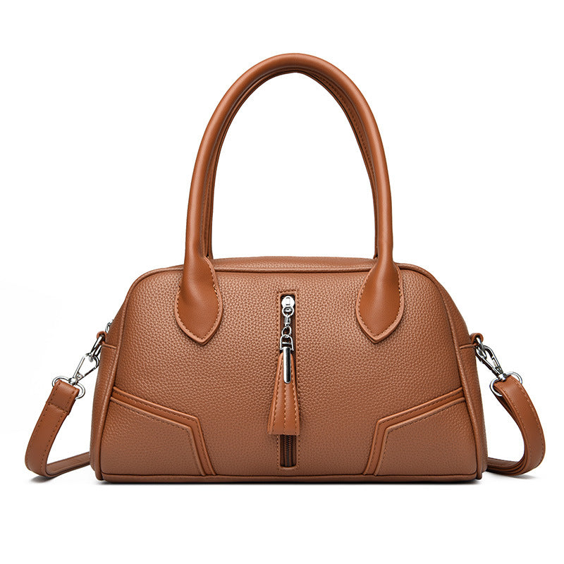 Women's Feel Soft Leather Bowling Elegant Fashion Bags