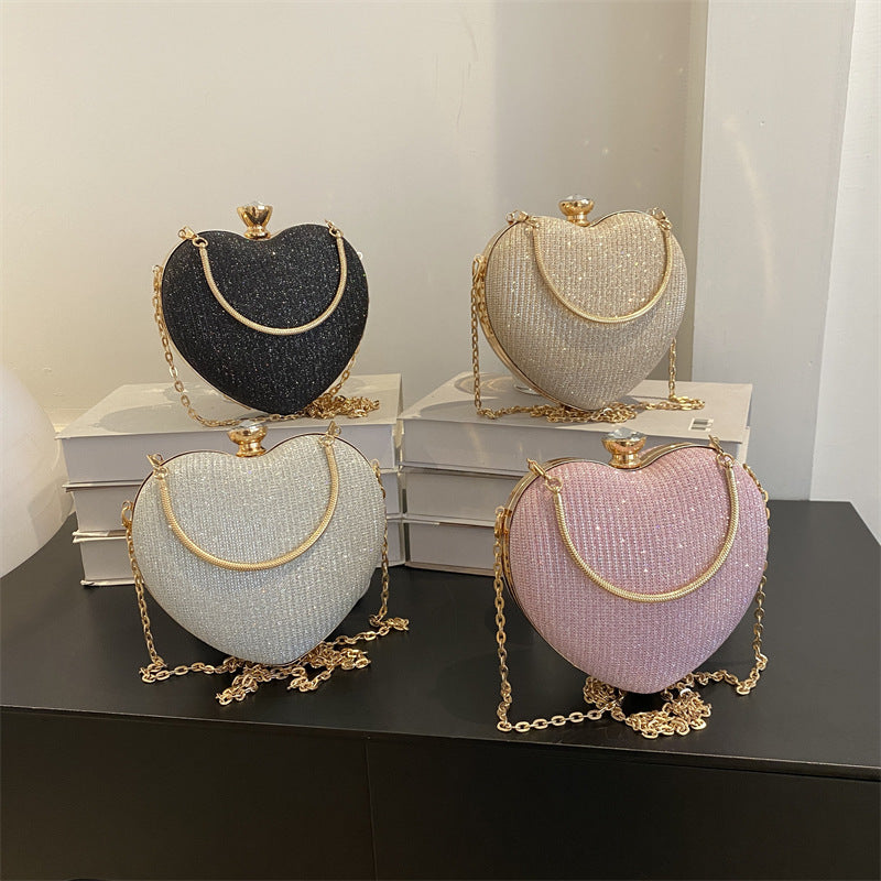 Women's High-grade Texture Can Be Love Pouch Bags