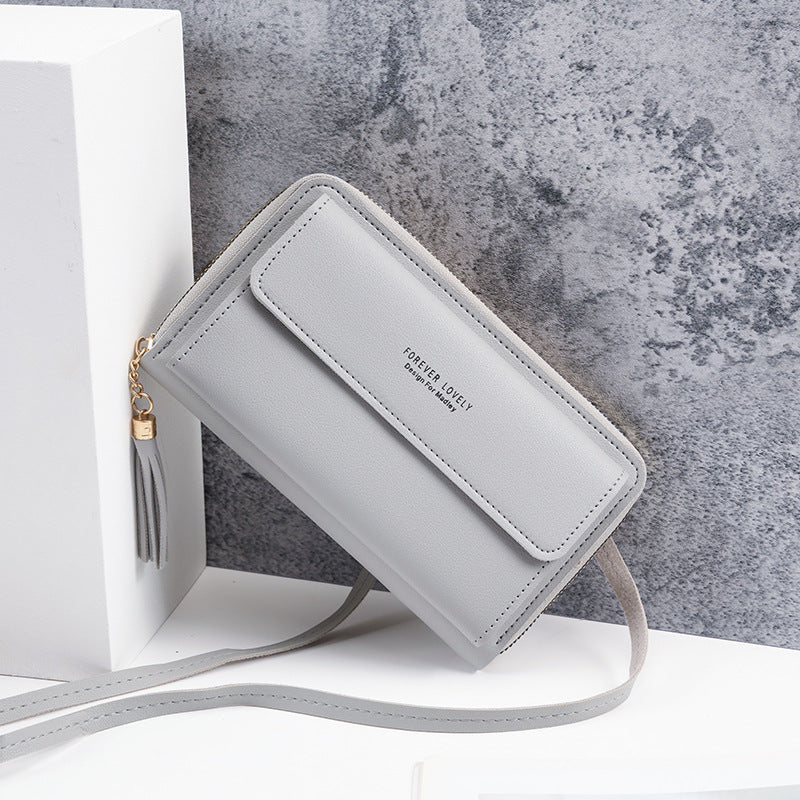 Women's Large Capacity Solid Color Fashion Simple Phone Bags