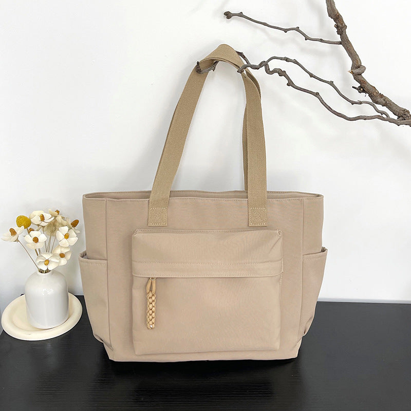 Female Commuter Large Capacity Advanced Texture College Shoulder Bags