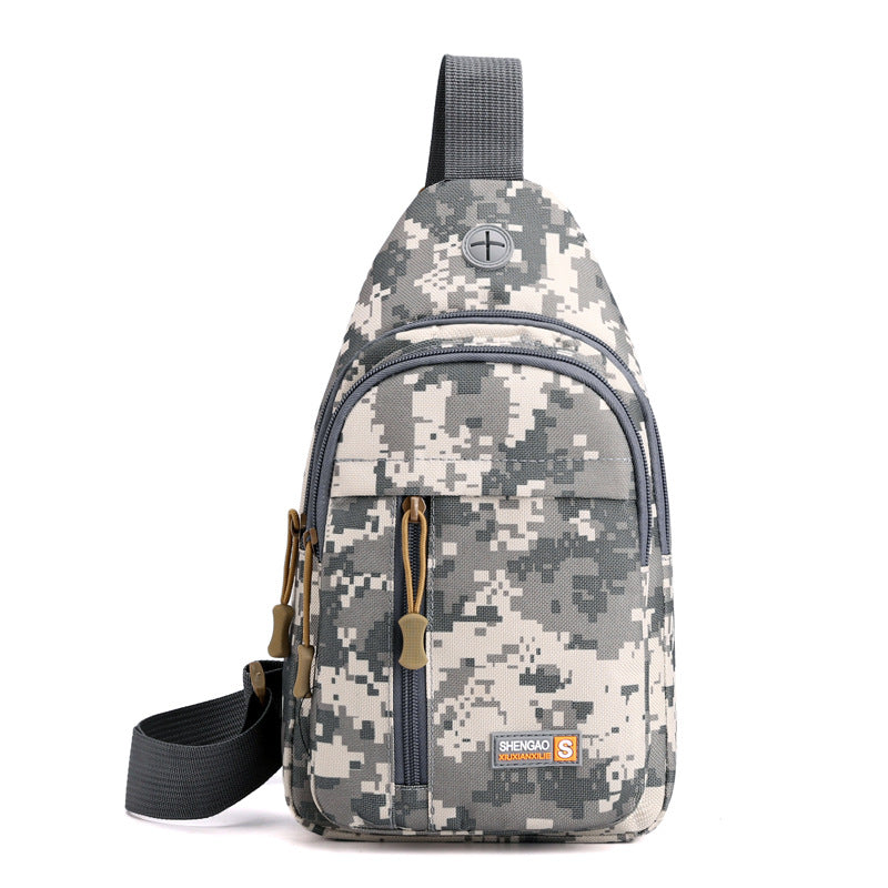 Women's & Men's & Camouflage Multifunctional Versatile Combat Men's Chest Bags