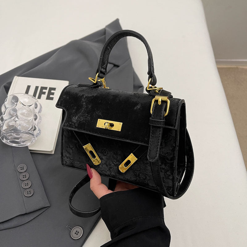 Women's Korean Style Spring Fashion Embossing Kelly Women's Messenger Bag