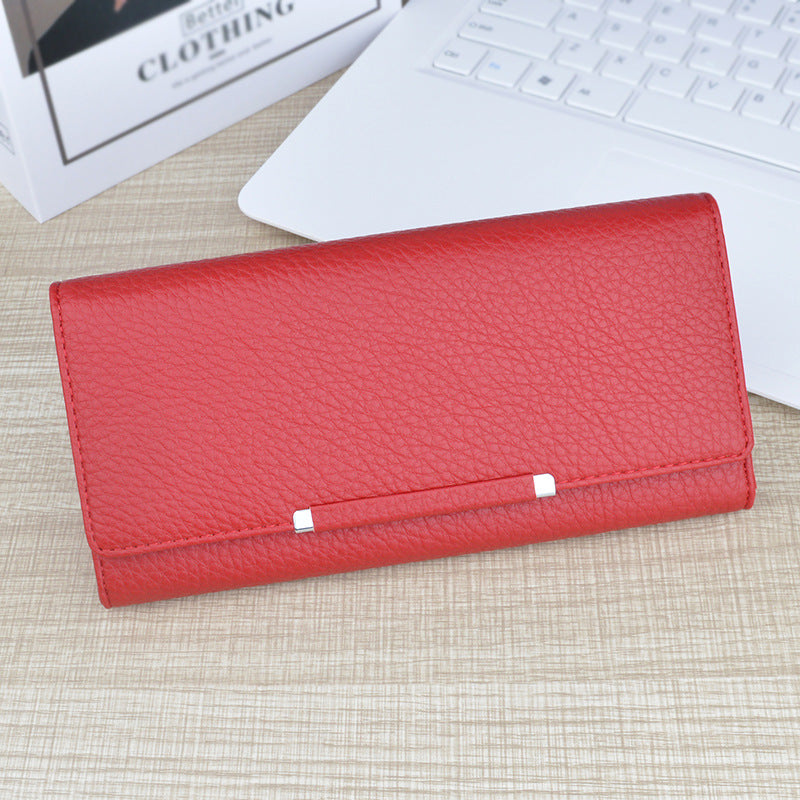Women's Female Long Clutch Mom Fashion Simple Large Ladies Wallet