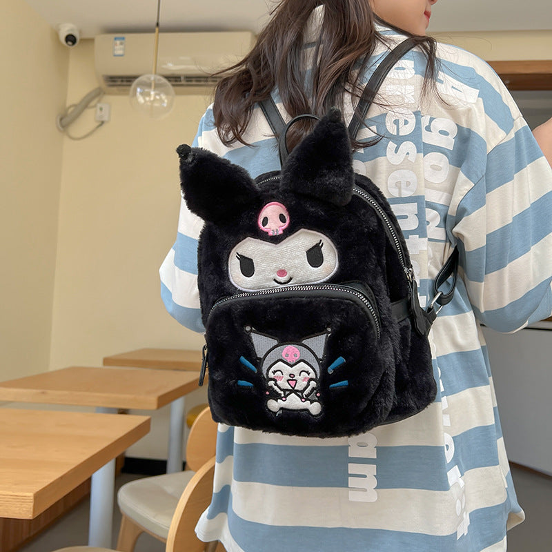 Pom Purin Female Clow Cartoon Sweet Backpacks