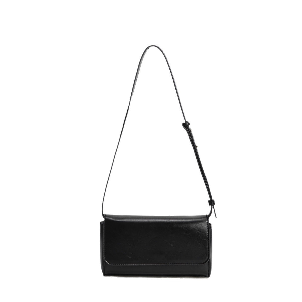 Women's Korean Simple Solid Color Soft Surface Shoulder Bags