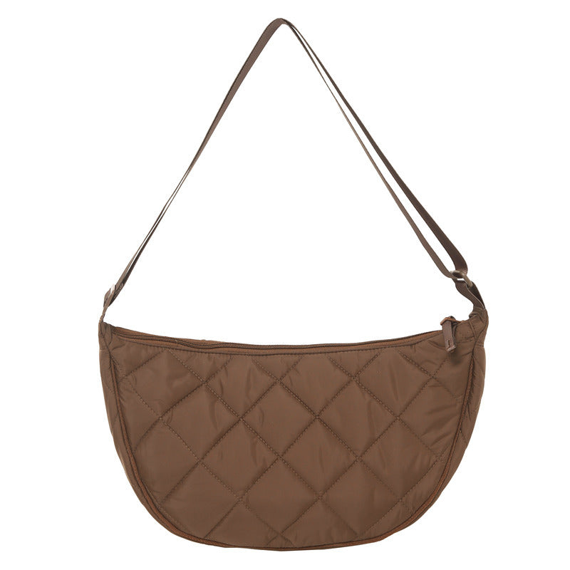 Women's Western Style Rhombus Large Capacity Spring Fashion Embroidery Women's Messenger Bag