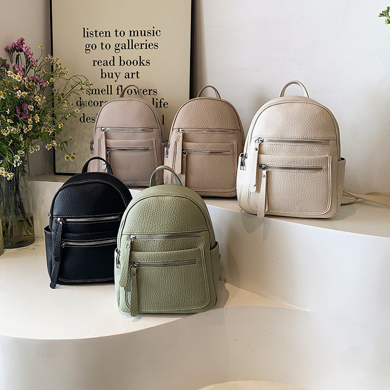 Women's Female Korean Chic Unique Commuter Backpacks