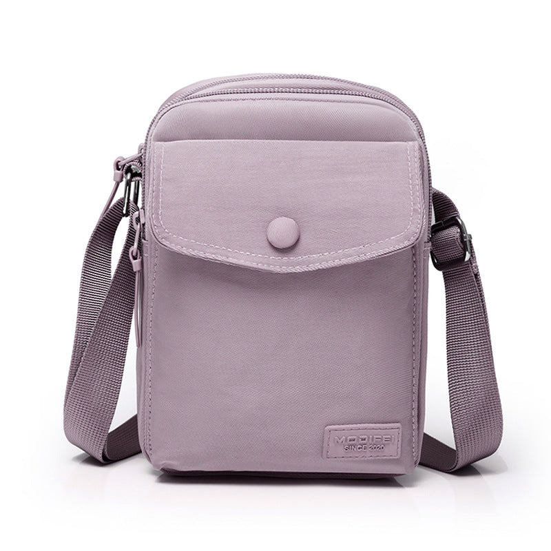 Women's Korean Style Solid Color Fashion Vertical Shoulder Bags