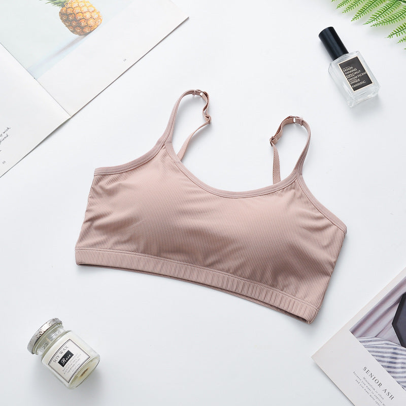 Cup Sling Beautiful Back Underwear Rib Ice Silk Tube Tanks Camis