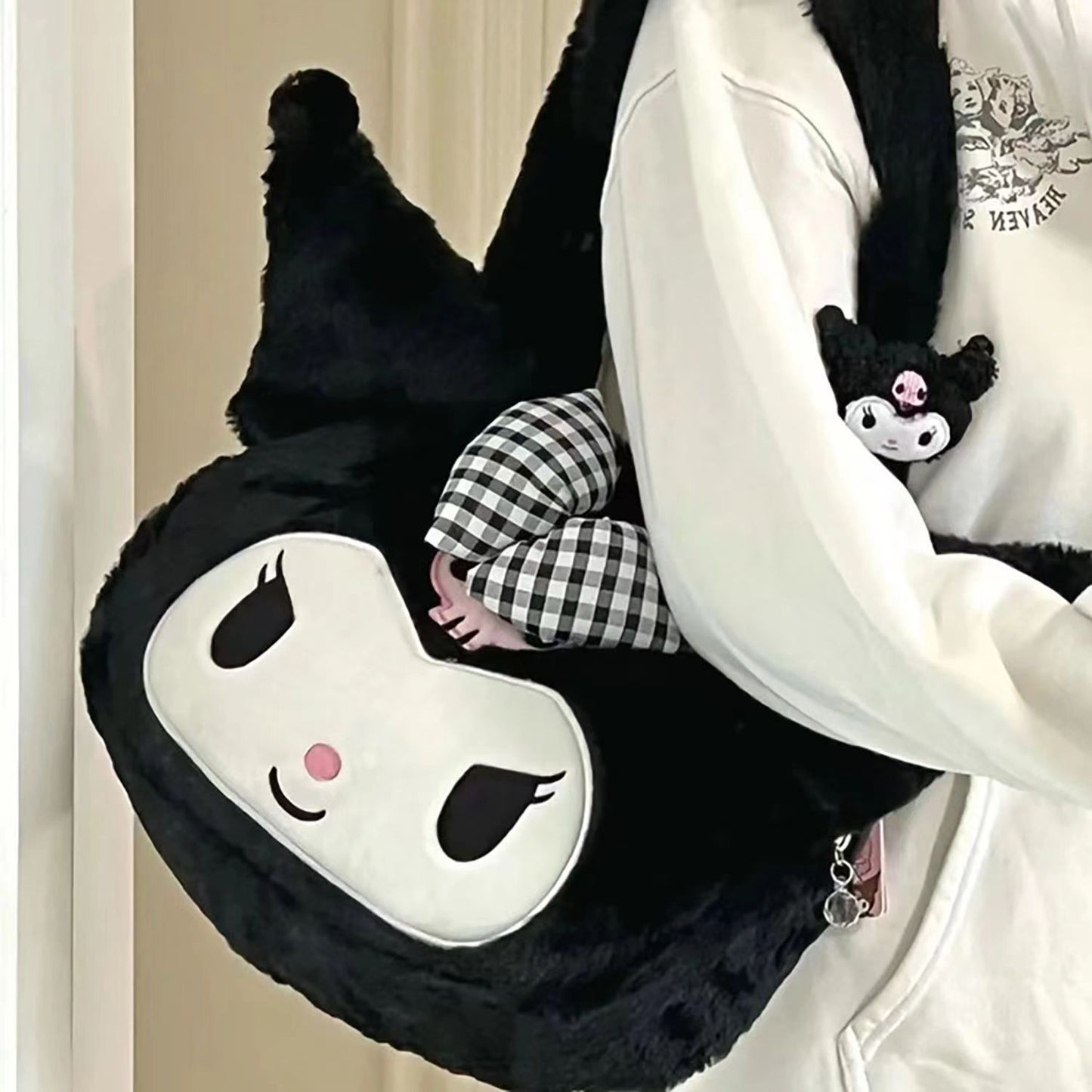 Good-looking Portable Cute Cartoon Large Capacity Shoulder Bags