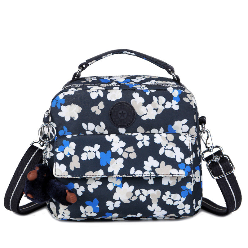 Monkey Nylon Canvas Lightweight Single Portable Crossbody Bags